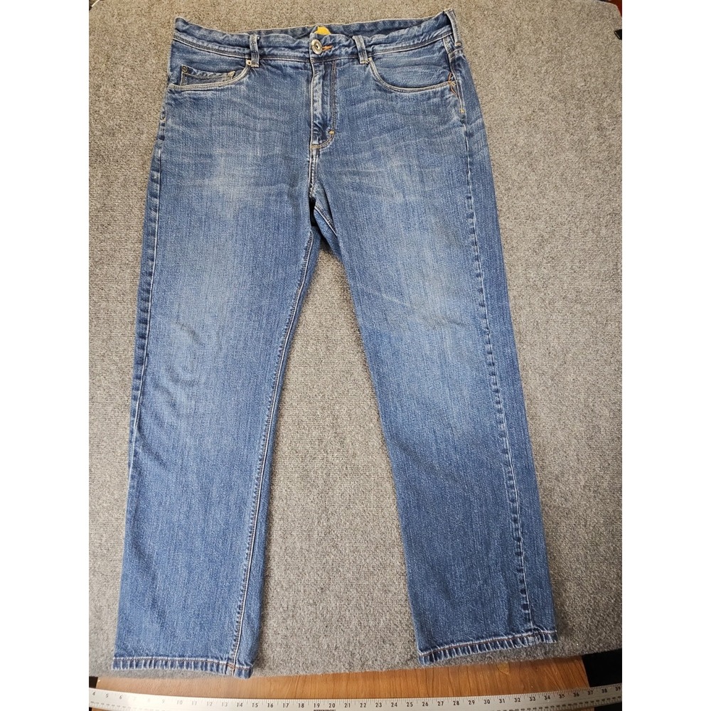 Tommy Bahama Jean Mens Sz 38x32 Blue Standard Straight Leg Denim Jeans 1692